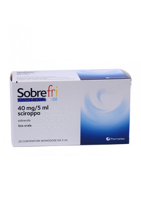 SOBREFRI Scir.20Fl.40mg/5ml
