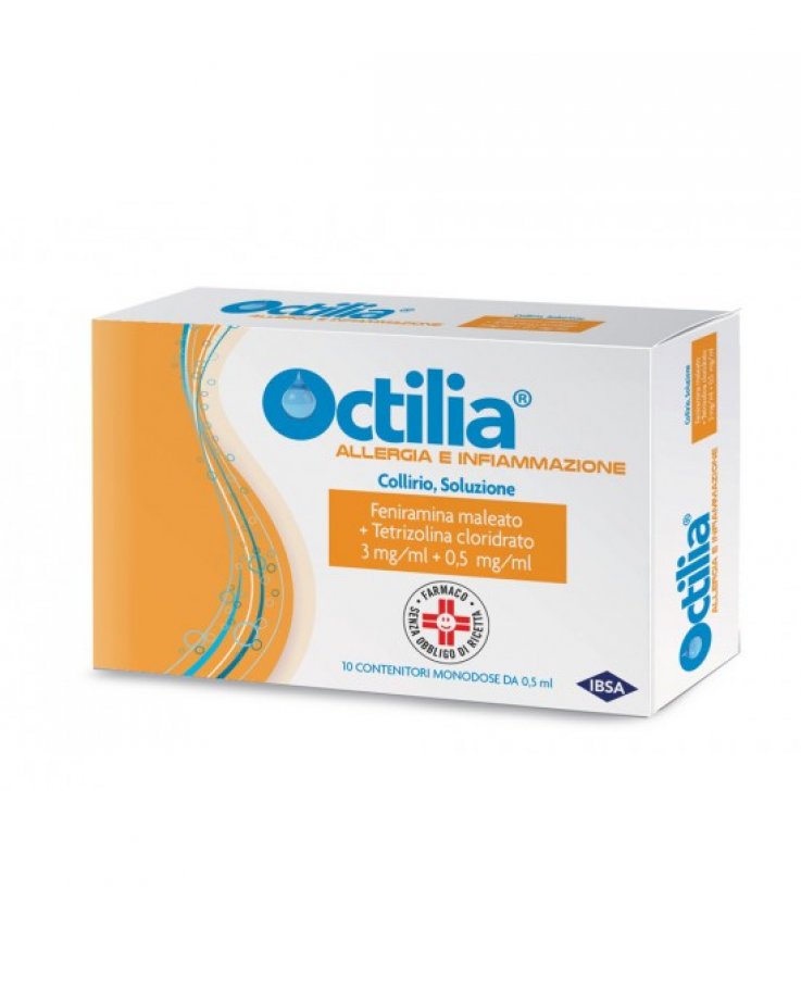 Octilia Allergia Infiammazione 10 Flaconcini Monodose 0,5ML