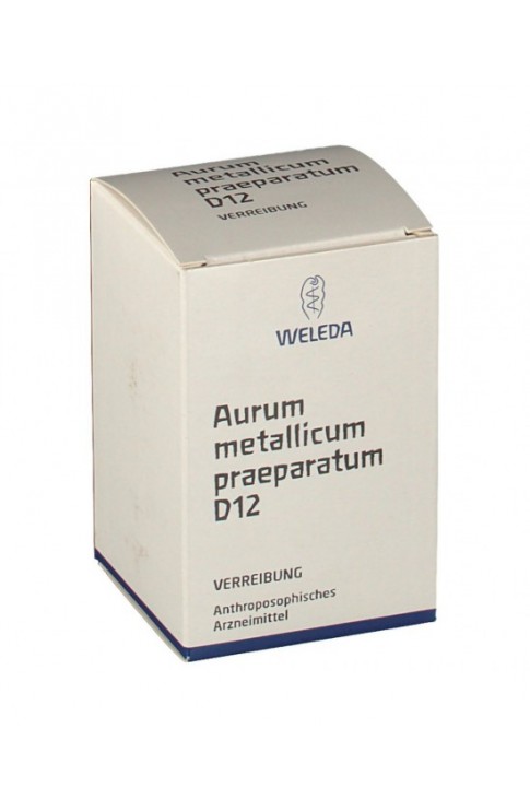 Aurum Metallicum Praeparatum D12 50g Polvere