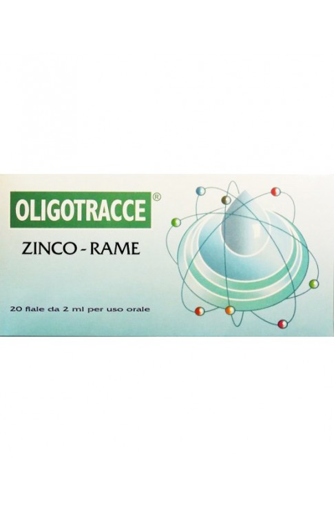 Oligotracce Zinco Rame 20 Fiale 2 Ml