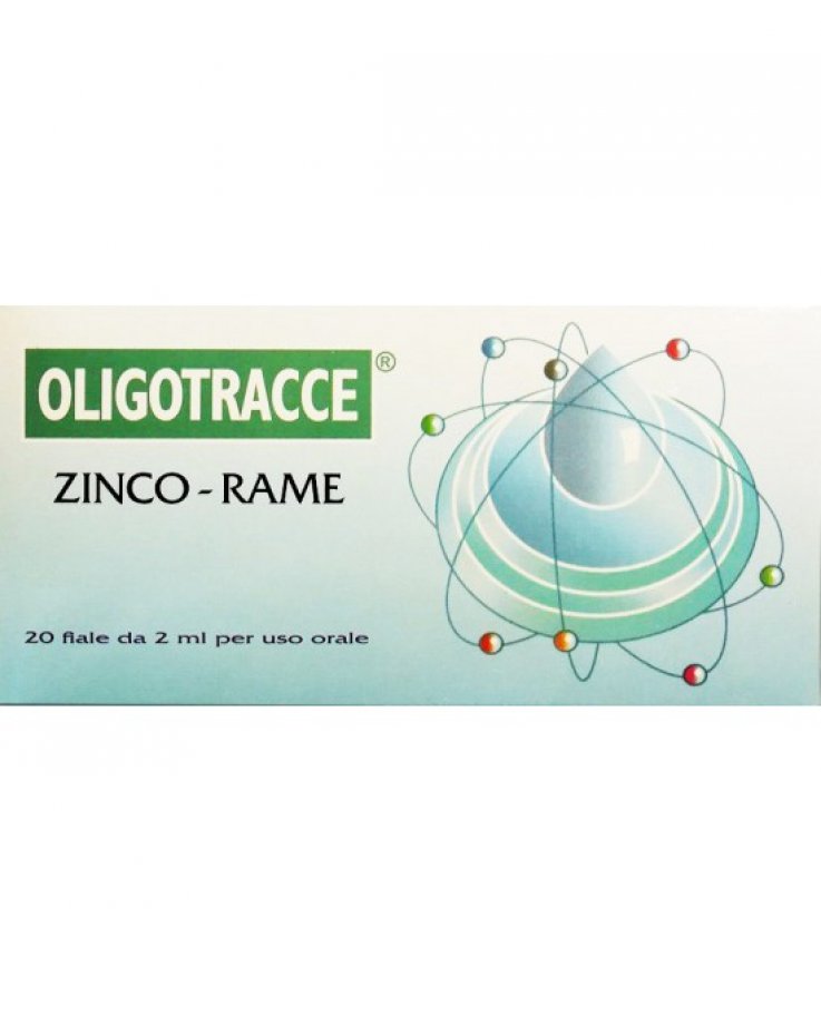 Oligotracce Zinco Rame 20 Fiale 2 Ml