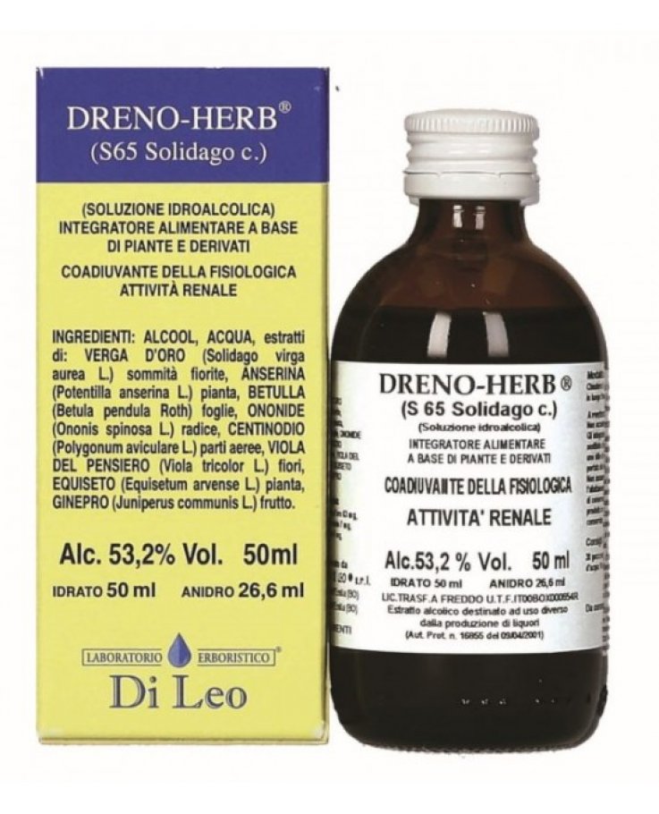Dreno Herb Composto S65 Solidago 50 Ml