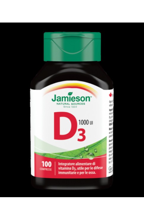 Jamieson Vitamina D3 1000 100 Compresse