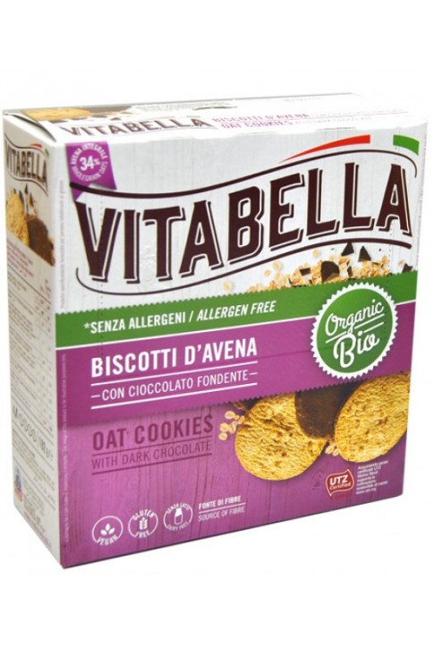 Vitabella Cookies Avena Goccie Cioccolato 192 G