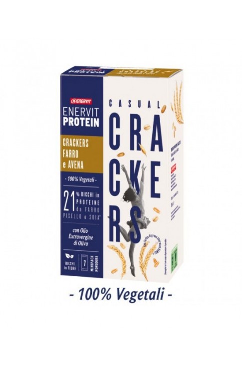 Enervit Protein Crackers Farro Avena 7 Minipack