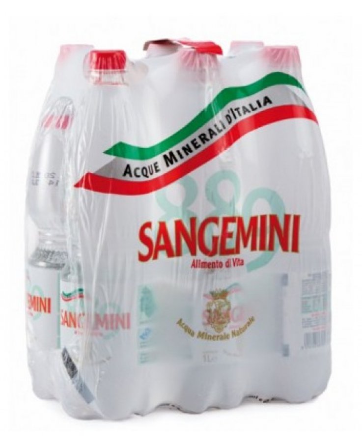 Sangemini Acqua Minerale Naturale Microbiologicamente Pura 6 X 1 Litro Pet