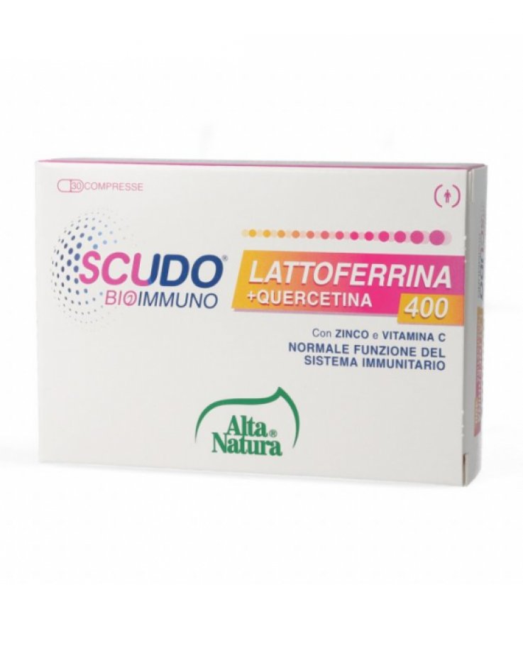 Lattoferrina + Quercetina 30 Compresse Scudo