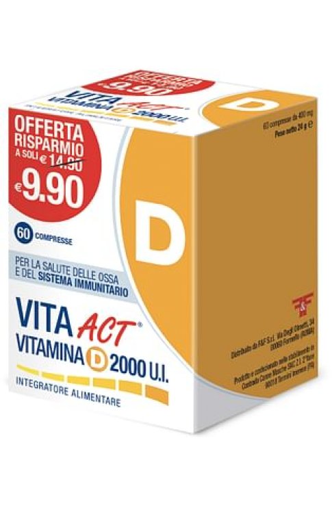 Vitamina D Act 2000ui 60cpr