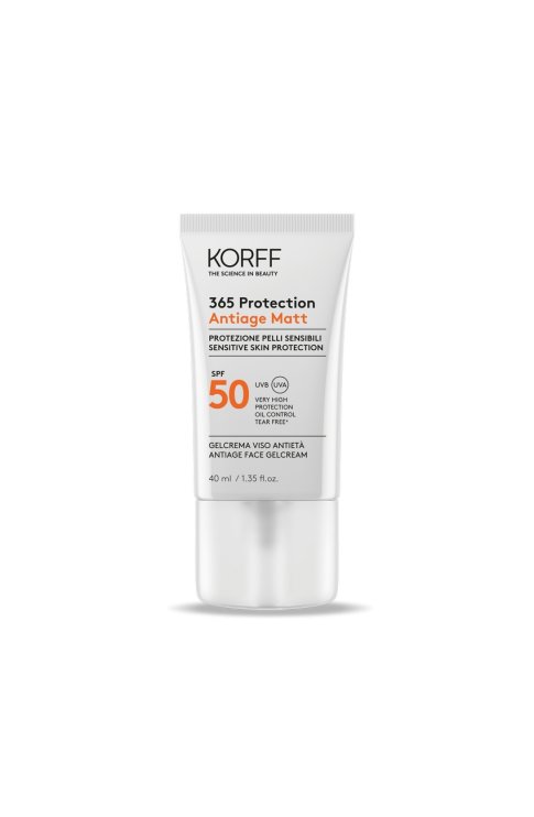 Korff 365 Protection Antiage Matt SPF50+ Pretezione Pelli Sensibili 40 ml