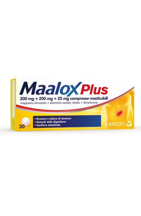 Maalox Plus 30 Compresse Masticabili