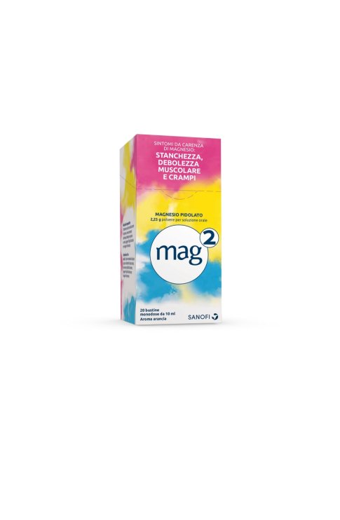 Mag2 Soluzione Orale 20 Bustine 1,5g/10ml