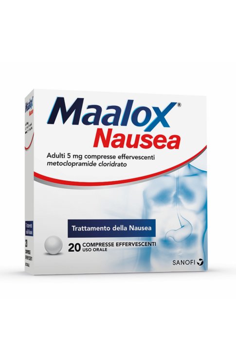 Malox Nausea 20 Compresse Effervescenti 5mg
