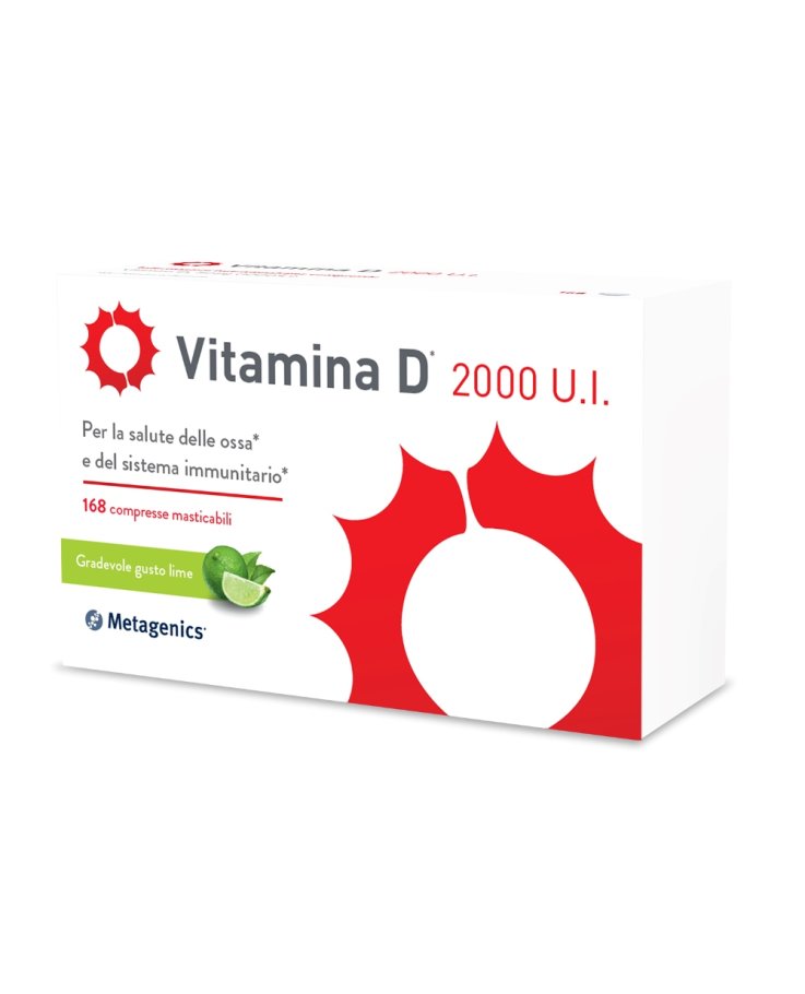 Vitamina D 2000 U.I. 168 Compresse Masticabili