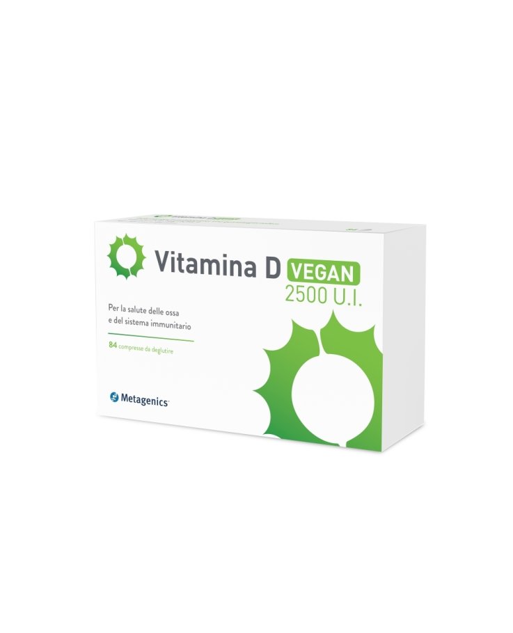 Vitamina D 2500 IU Vegan 85 Compresse