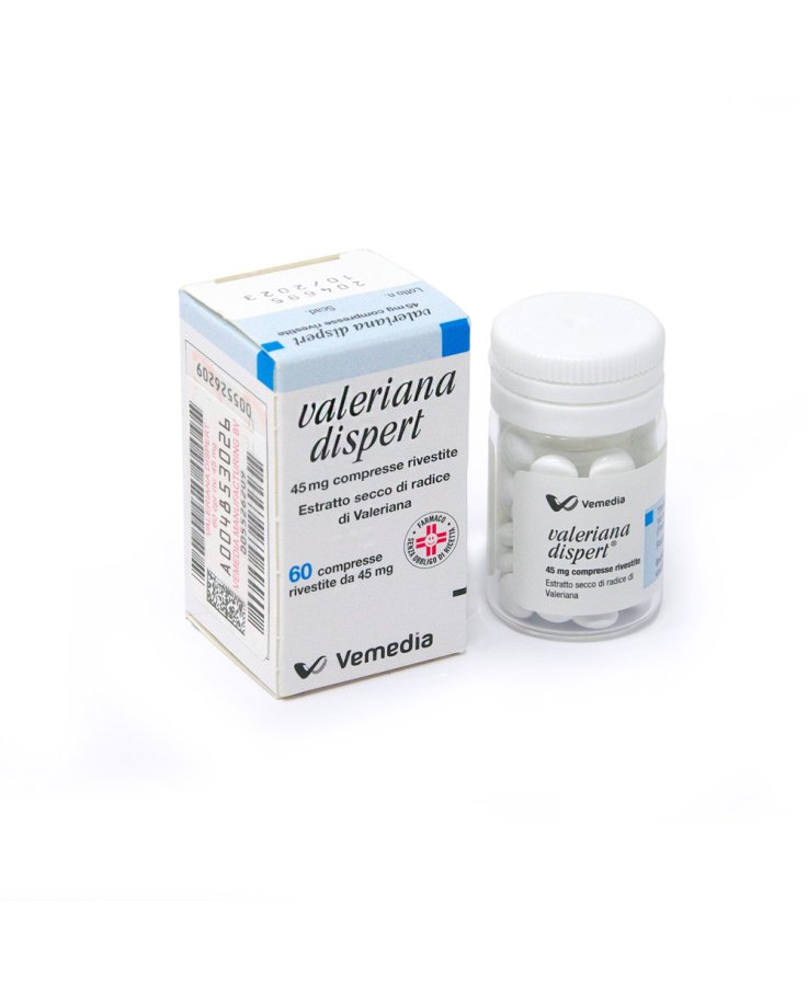 Valeriana Dispert 45 mg per favorire il relax, 60 compresse