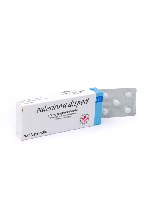 Valeriana Dispert 125 mg per favorire il relax, 20 compresse