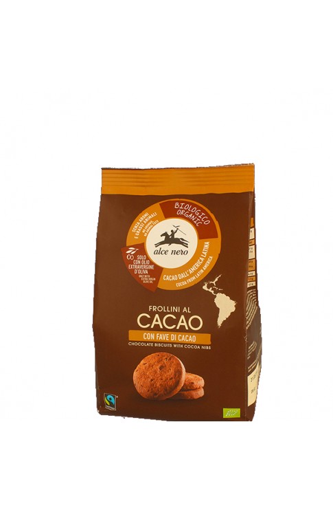ALCE Frollini Cacao Con Fave Bio 250 g