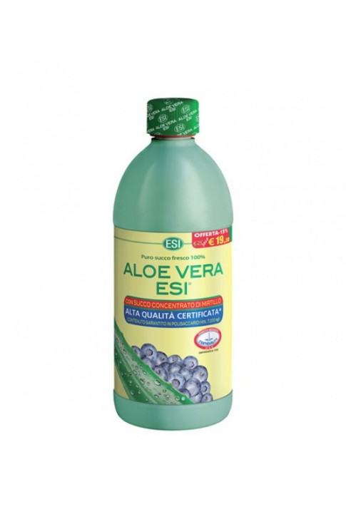 Aloe Vera Con Succo Concentrato Di Mirtillo 1l