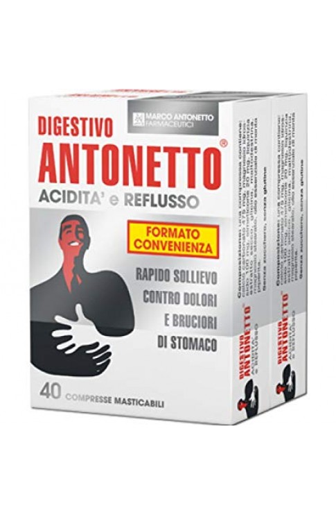 Digestivo Antonetto Acidita'  e Reflusso Bipacco
