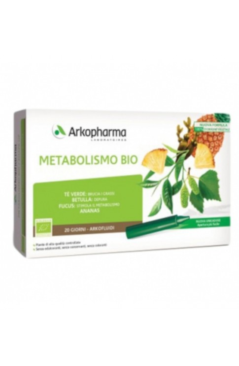 ARKOFLUIDI US Metabolismo Bio 20 Fiale