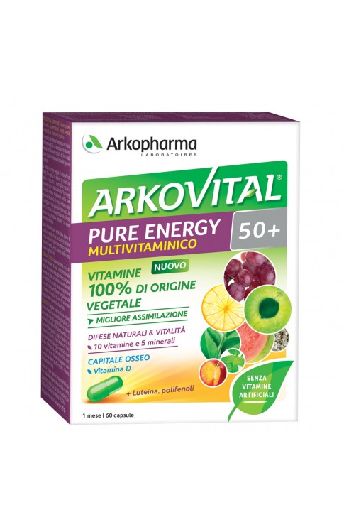ARKOVITAL Pure Energy 50 + 60 Capsule
