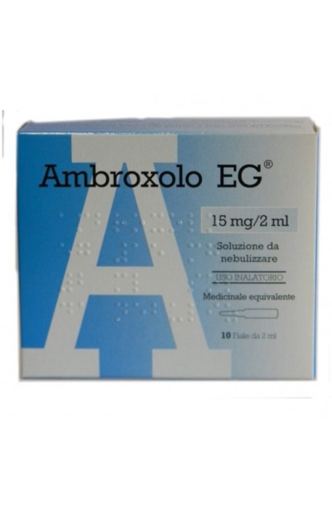 Ambroxolo Eg 10 Fiale 15mg 2ml