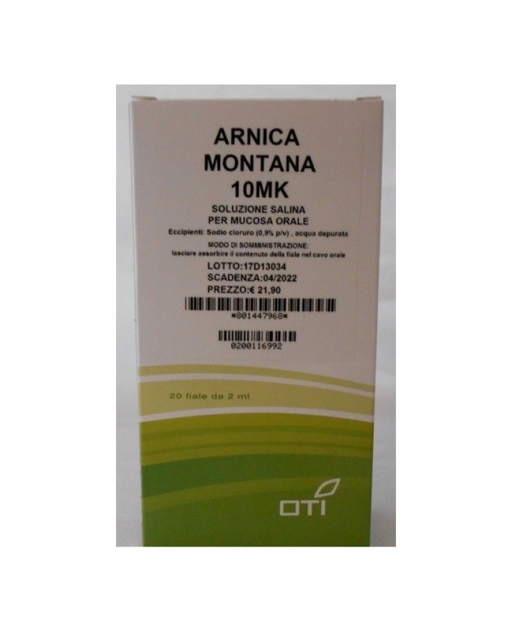 Arnica Montana 10mk 20 Fiale 2ml OTI