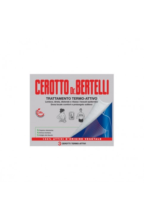 Bertelli Cerotto Termo-Attivo 3 Pezzi