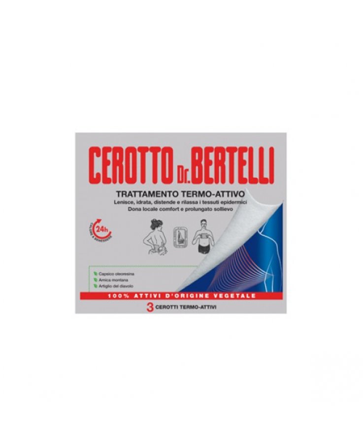 Bertelli Cerotto Termo-Attivo 3 Pezzi