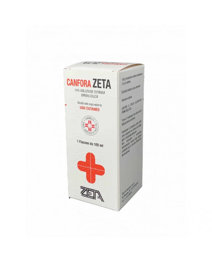 Canfora Zeta 10% Soluzione Idroalcolica 100ml