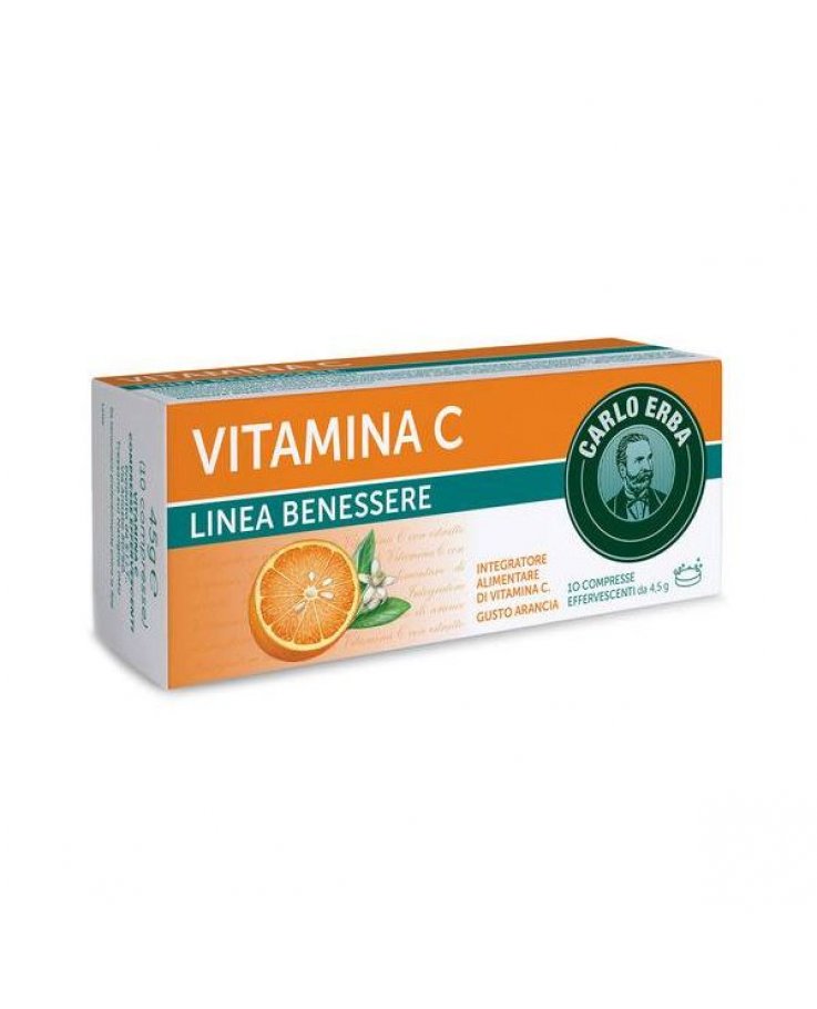 Carlo Erba Vitamina C 10 Compresse Effervescenti