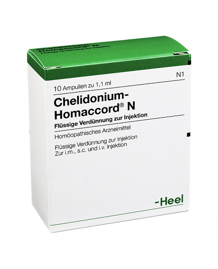 Chelidonium Homaccord 10 Fiale Heel
