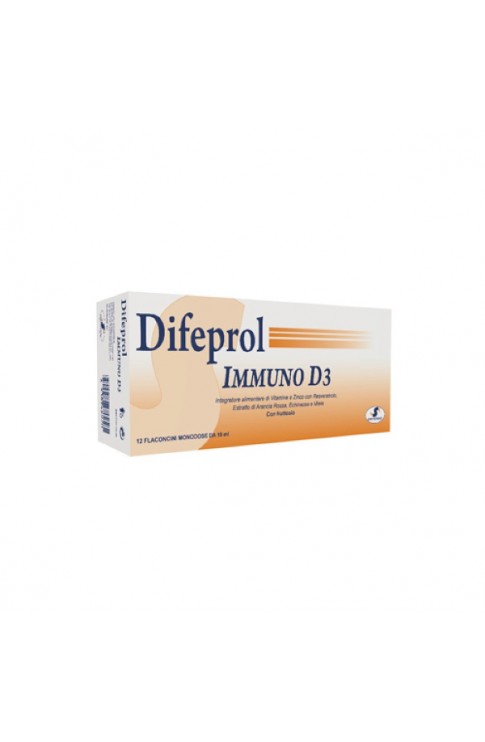 Difeprol immuno D3 12 flaconcini 10ml