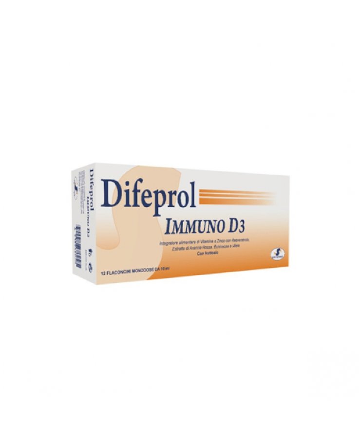 Difeprol immuno D3 12 flaconcini 10ml