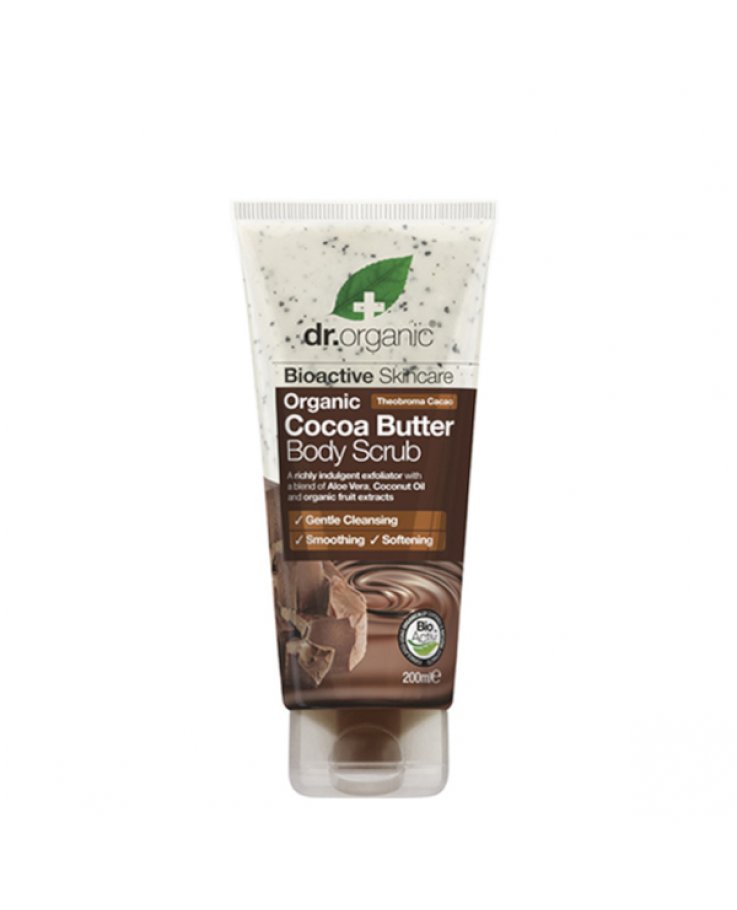 Dr Organic Cocoa B Body Scrub