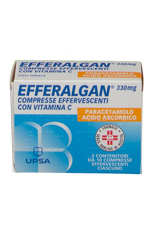 Efferalgan 20 Compresse Effervescenti 330 + 200 mg