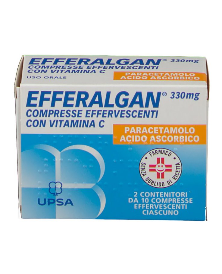 Efferalgan 20 Compresse Effervescenti 330 + 200 mg
