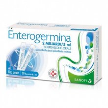 Enterogermina Sospensione Orale 10 Flaconcini 2 Miliardi / 5 ml