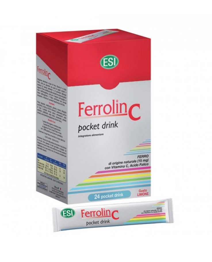 Ferrolin C Pocket Drink 24 Bustine