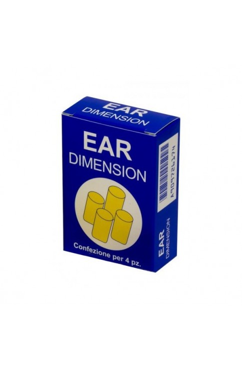 Farvisan Ear dimension tappo auricolare in spugna 4 pezzi