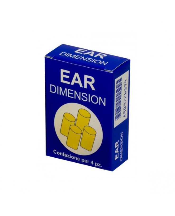 Farvisan Ear dimension tappo auricolare in spugna 4 pezzi