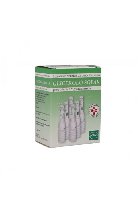 Glicerolo Sofar 6 Contenitori 2,25g