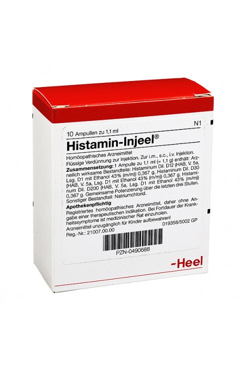 Histamin Injeel 10 Fiale 1,1ml Heel