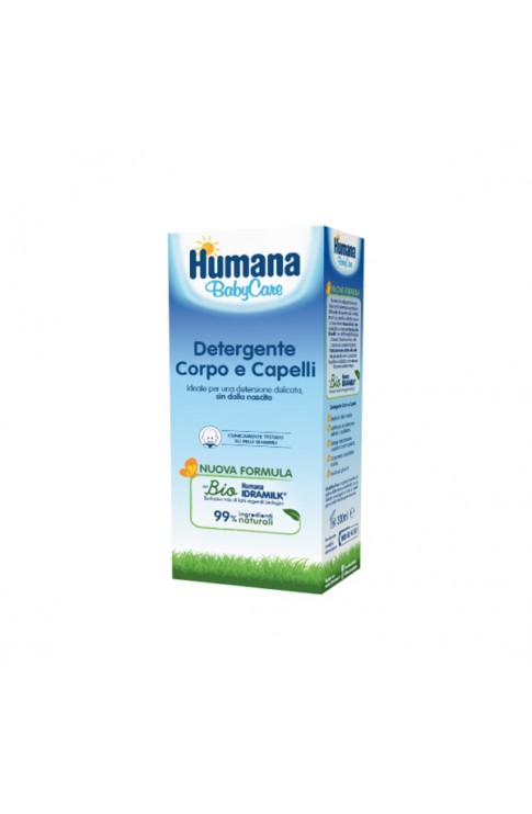 Humana Baby Care Detergente Corpo&amp;Capelli 300ml