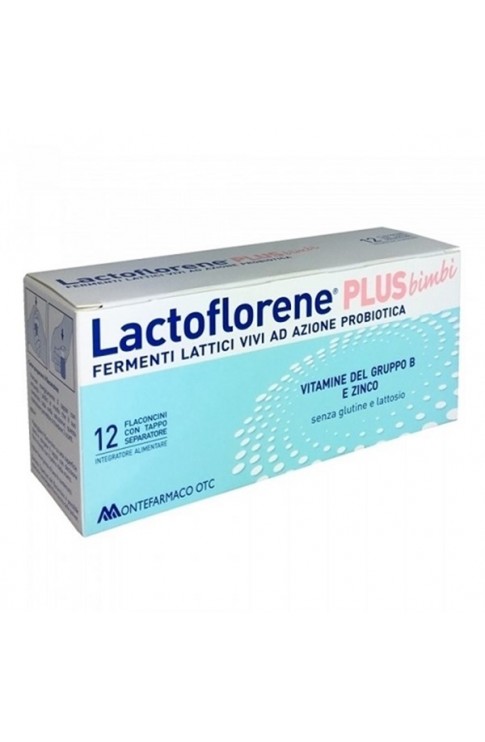 Lactoflorene Plus Bimbi 12 Flaconcini 10 ml