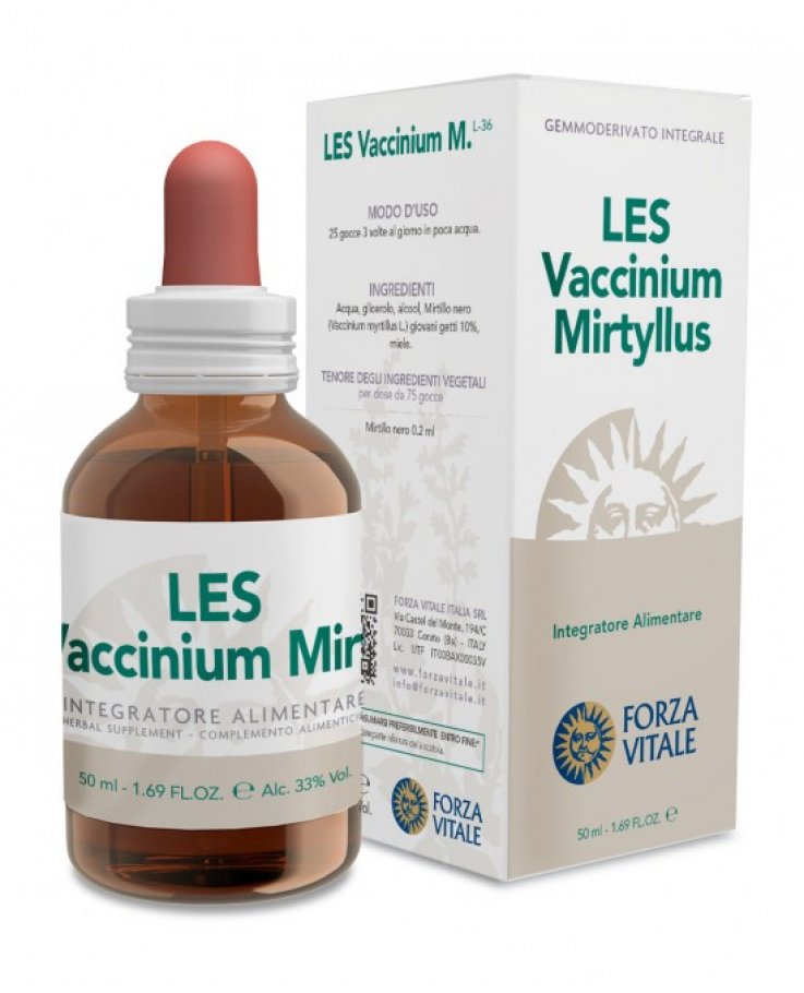 Les Vaccinium Myrtillus Gocce