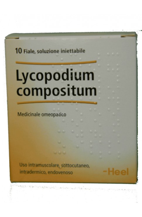 Lycopodium Compositum 10 Fiale 2,2ml Heel