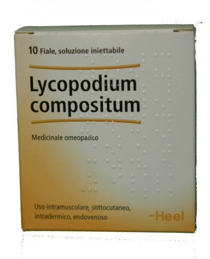 Lycopodium Compositum 10 Fiale 2,2ml Heel