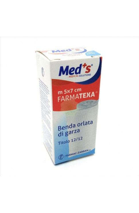 Med's FarmaTexa Benda Di Garza Orlata 12/12 Cm7x5m