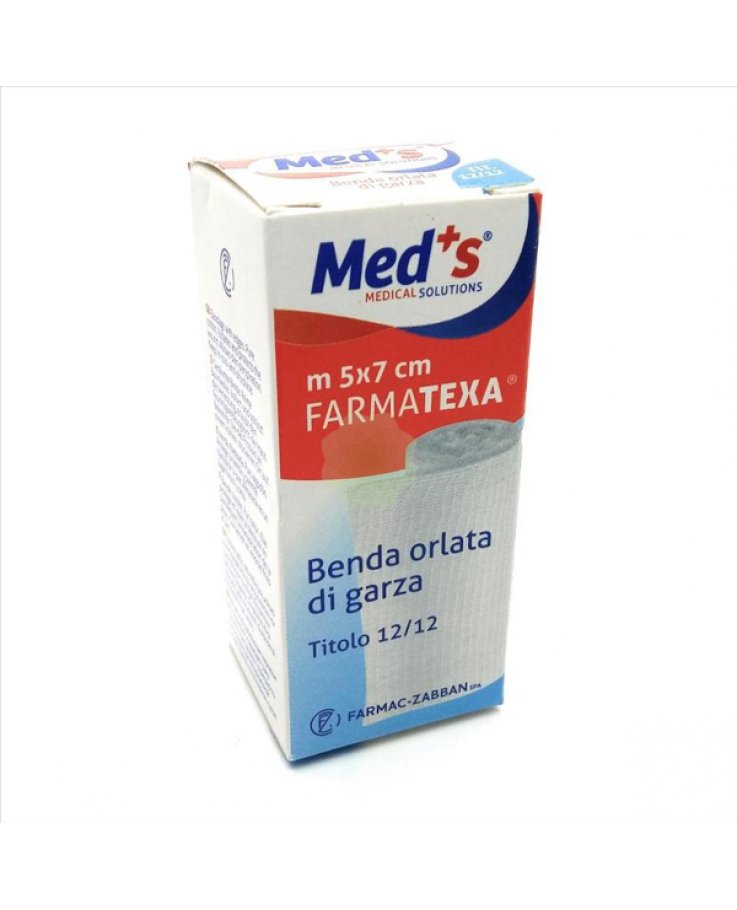 Med's FarmaTexa Benda Di Garza Orlata 12/12 Cm7x5m